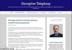Sites similar to disruptivetelephony.com