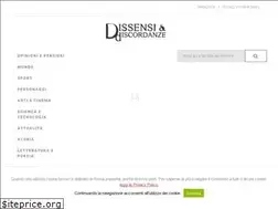Sites similar to dissensiediscordanze.com