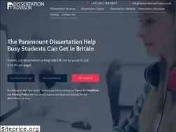 Sites similar to dissertationadvisors.co.uk