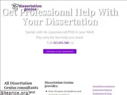 Sites similar to dissertationgenius.com