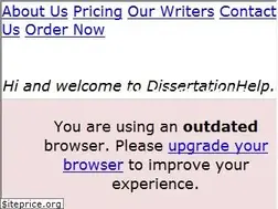 Sites similar to dissertationhelp.com