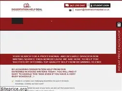 Sites similar to dissertationhelpdeal.co.uk