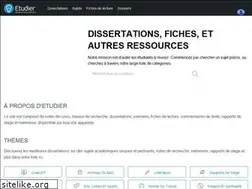 Sites similar to dissertations.fr