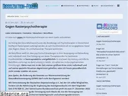 Sites similar to dissoziation-forum.de
