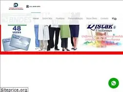 Sites similar to distakuniformes.com.br