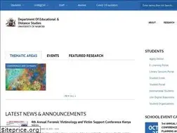 Sites similar to distance-education.uonbi.ac.ke