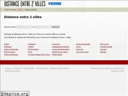 Sites similar to distance2villes.com