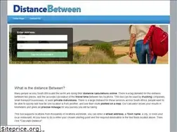 Sites similar to distancebetween.co.za
