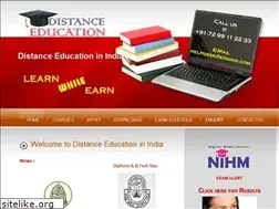 Sites similar to distanceeducationinindia.com