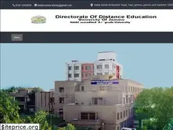 Sites similar to distanceeducationju.in