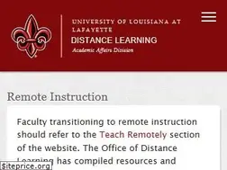 Sites similar to distancelearning.louisiana.edu