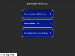 Sites similar to distances-from.com