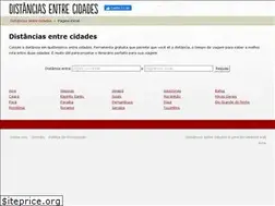 Sites similar to distanciasentrecidades.com