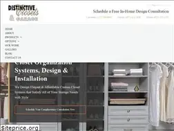 Sites similar to distinctiveclosets.net