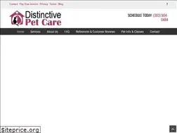 Sites similar to distinctivepetcare.com