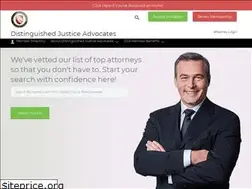 Sites similar to distinguishedjusticeadvocates.com