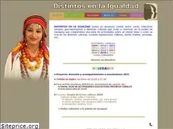 Sites similar to distintosenlaigualdad.org