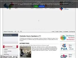Sites similar to distrettosociosanitariolt1.it