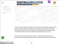 Sites similar to distriacrilicos.com.ec
