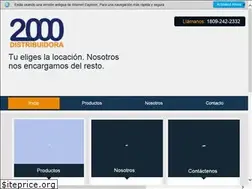 Sites similar to distribuidora2000.net
