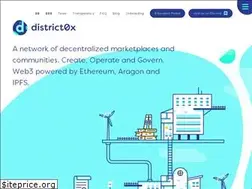 Sites similar to district0x.io