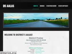 Sites similar to district5aalas.org