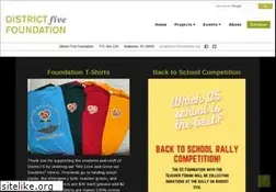 Sites similar to district5foundation.org