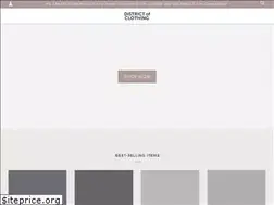Sites similar to districtofclothing.com