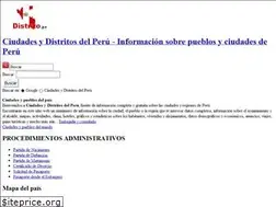Sites similar to distrito.pe