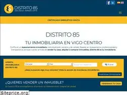 Sites similar to distrito85.es