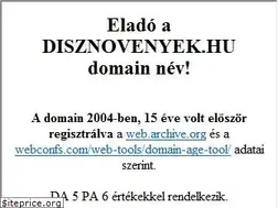 Sites similar to disznovenyek.hu