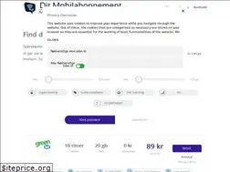 Sites similar to dit-mobilabonnement.dk