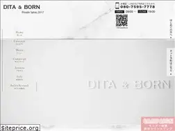Sites similar to dita-and-born.jp