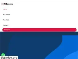 Sites similar to ditacademy.in