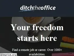 Sites similar to ditchtheoffice.co