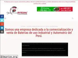 Sites similar to ditesac.com