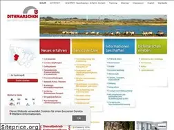 Sites similar to dithmarschen.de