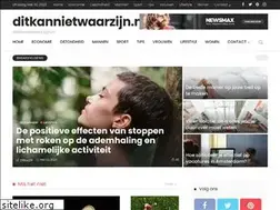 Sites similar to ditkannietwaarzijn.nl