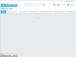 Sites similar to dittmar-shop.de