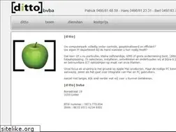 Sites similar to ditto.be
