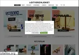 Sites similar to ditverzinjeniet.nl