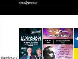 Sites similar to divadlo-broadway.cz