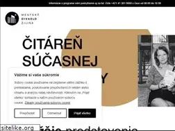 Sites similar to divadlozilina.eu
