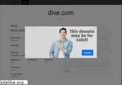 Sites similar to dive.com