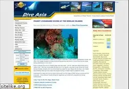 Sites similar to diveasia.com