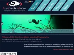 Sites similar to divecenotesmexico.com