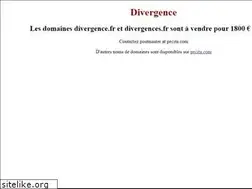 Sites similar to divergence.fr