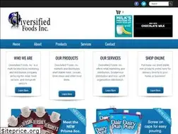 Sites similar to diversifiedfoods.com