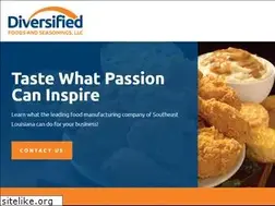 Sites similar to diversifiedfoodsandseasonings.com