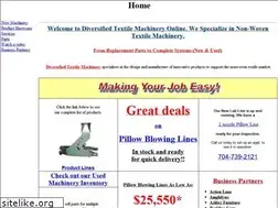 Sites similar to diversifiedtextilemach.com